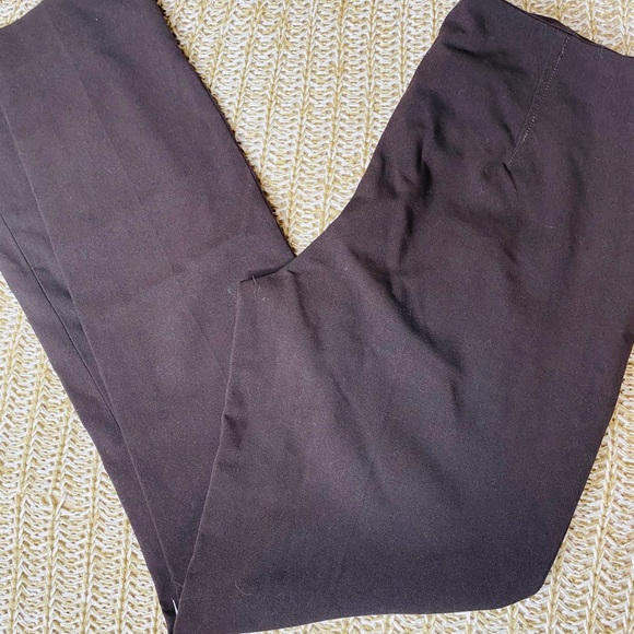 Amanda & Chelsea Dress Pants- size 4 Brown - Picture 3 of 3